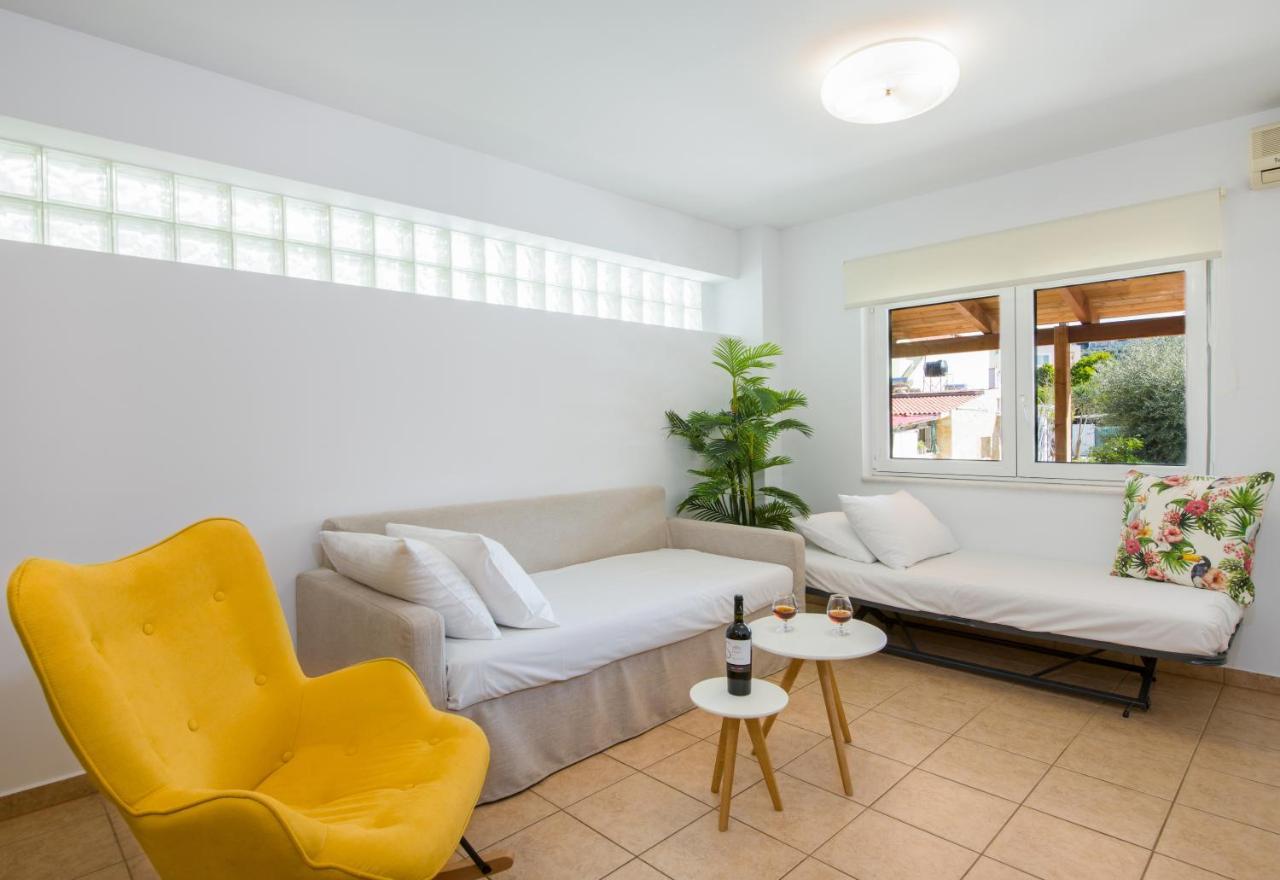 Manolia Dream Apartment 30M To The Beach Agia Marina Dış mekan fotoğraf
