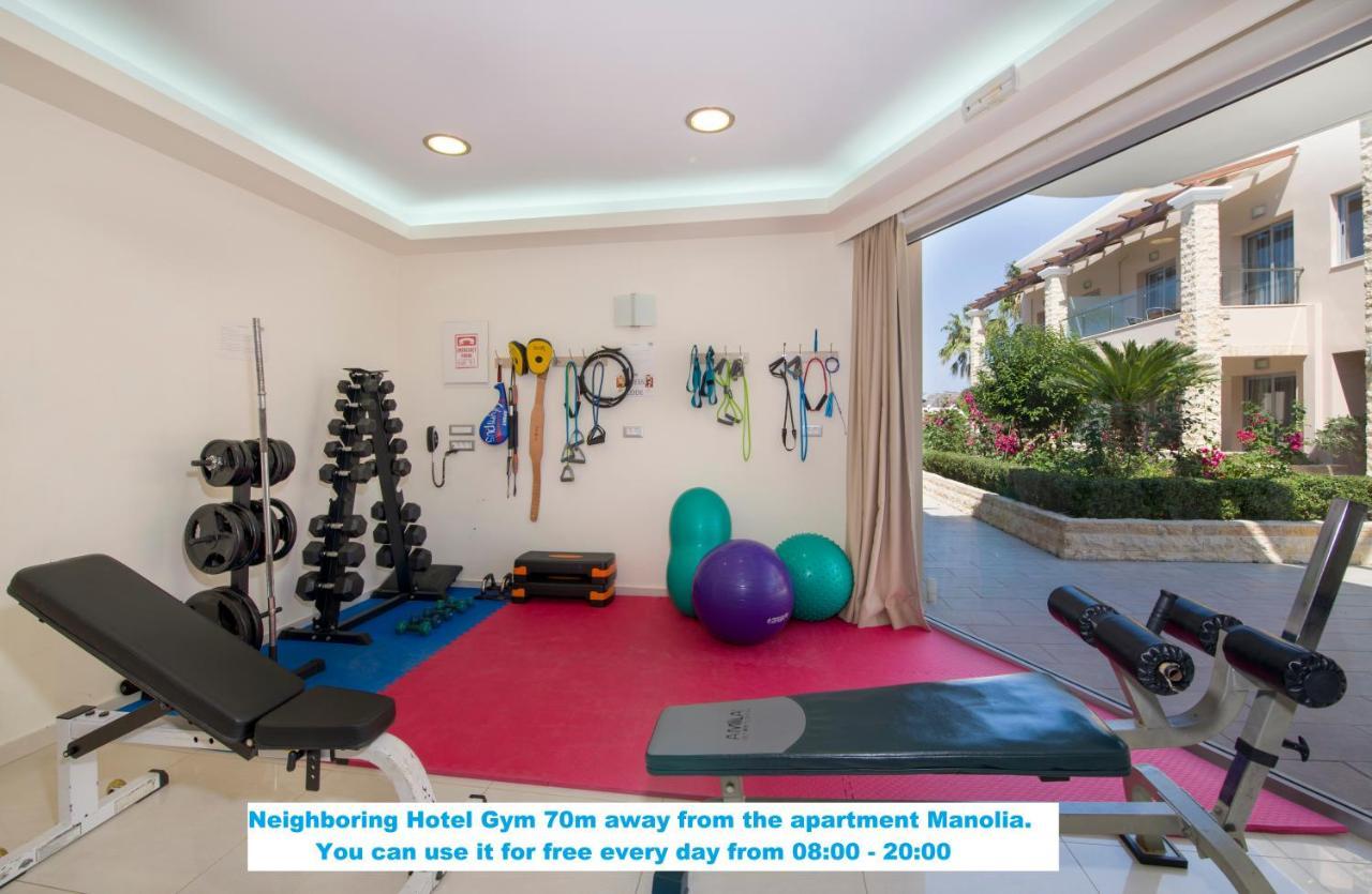 Manolia Dream Apartment 30M To The Beach Agia Marina Dış mekan fotoğraf